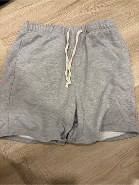 PacSun Light Gray Athletic Drawstring Shorts